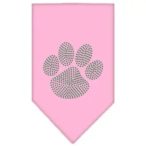 Paw-Green-Rhinestone-Bandana-Light-Pink-Large-GreatEagleInc-319124553