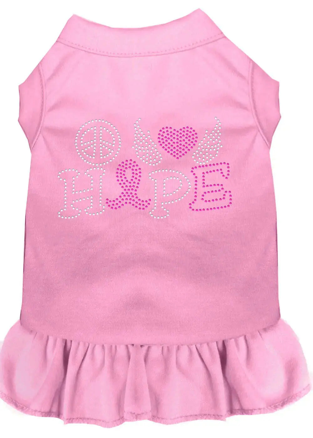 Peace-Love-Hope-Breast-Cancer-Rhinestone-Pet-Dress-Light-Pink-Sm-GreatEagleInc-319281941