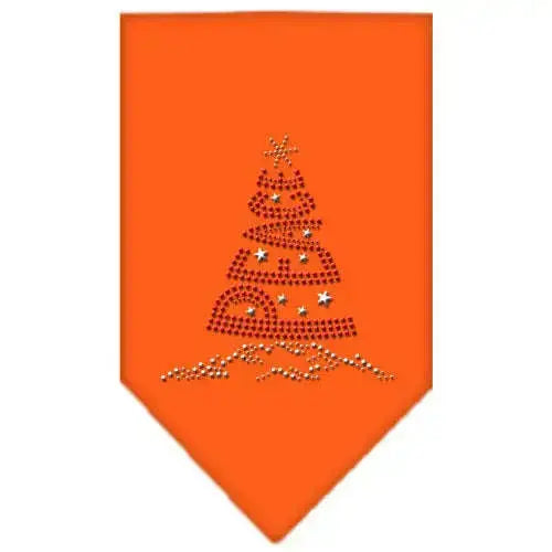 Peace-Tree-Rhinestone-Bandana-Orange-Small-GreatEagleInc-318999093