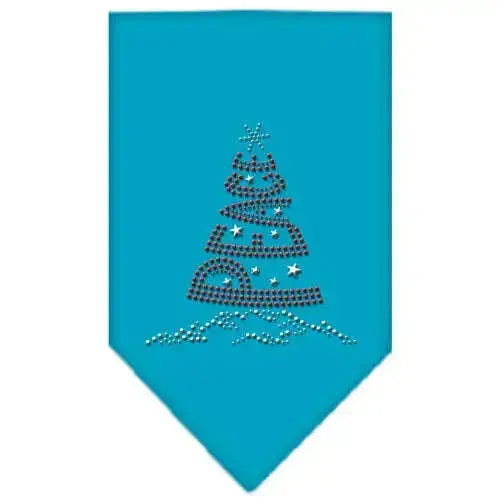 Peace-Tree-Rhinestone-Bandana-Turquoise-Small-GreatEagleInc-318999215