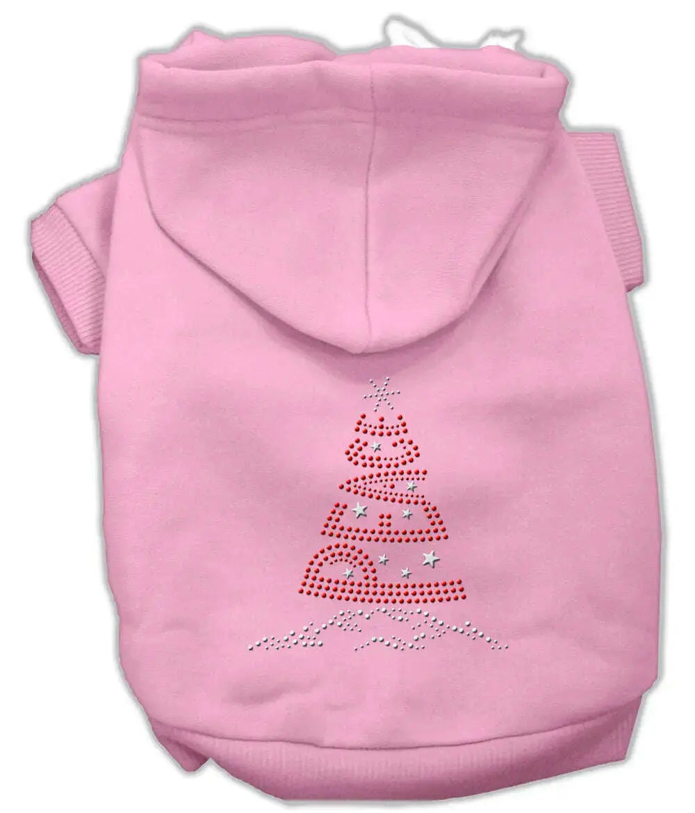 Peace-Tree-Rhinestone-Hoodies-Pink-S-GreatEagleInc-319496597