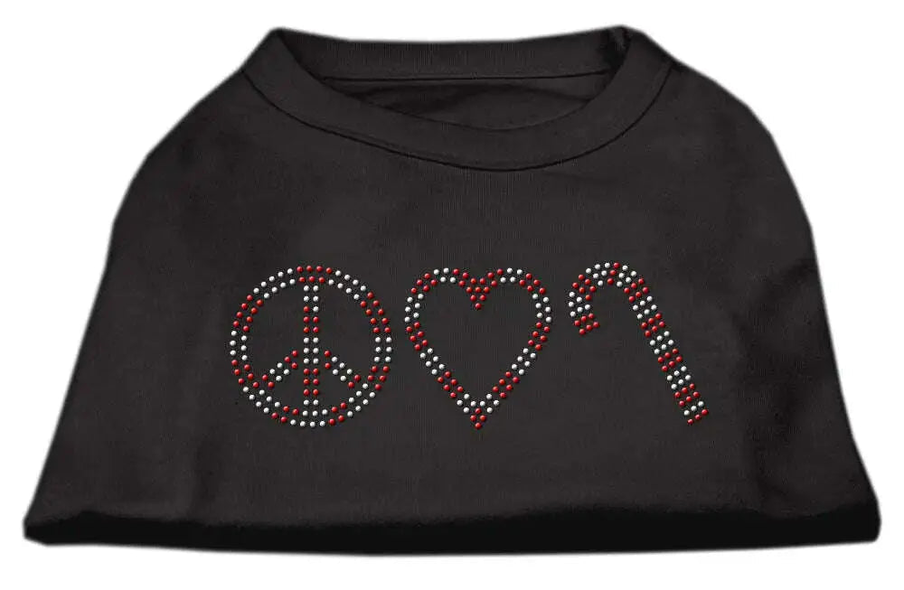 Peace_-Love_-And-Candy-Canes-Shirts-Black-M-GreatEagleInc-319803123