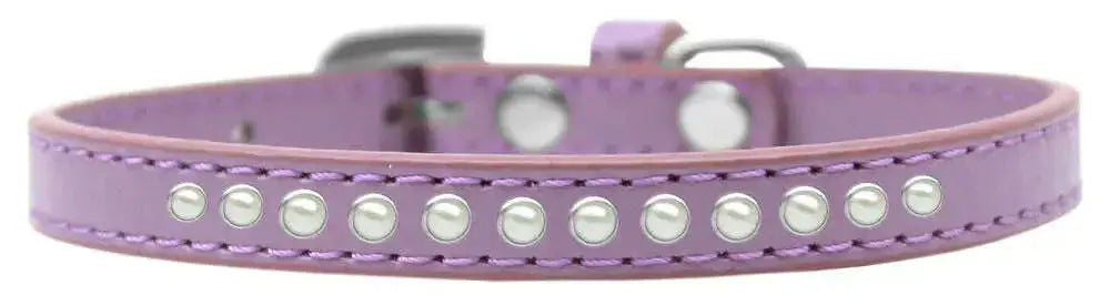 Pearl-Size-8-Lavender-Puppy-Collar-GreatEagleInc-319637744