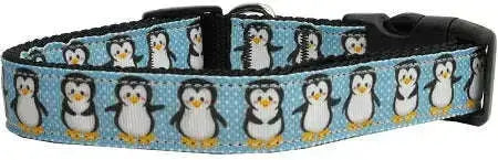 Penguins-Nylon-Dog-Collar-Medium-Narrow-GreatEagleInc-318906551