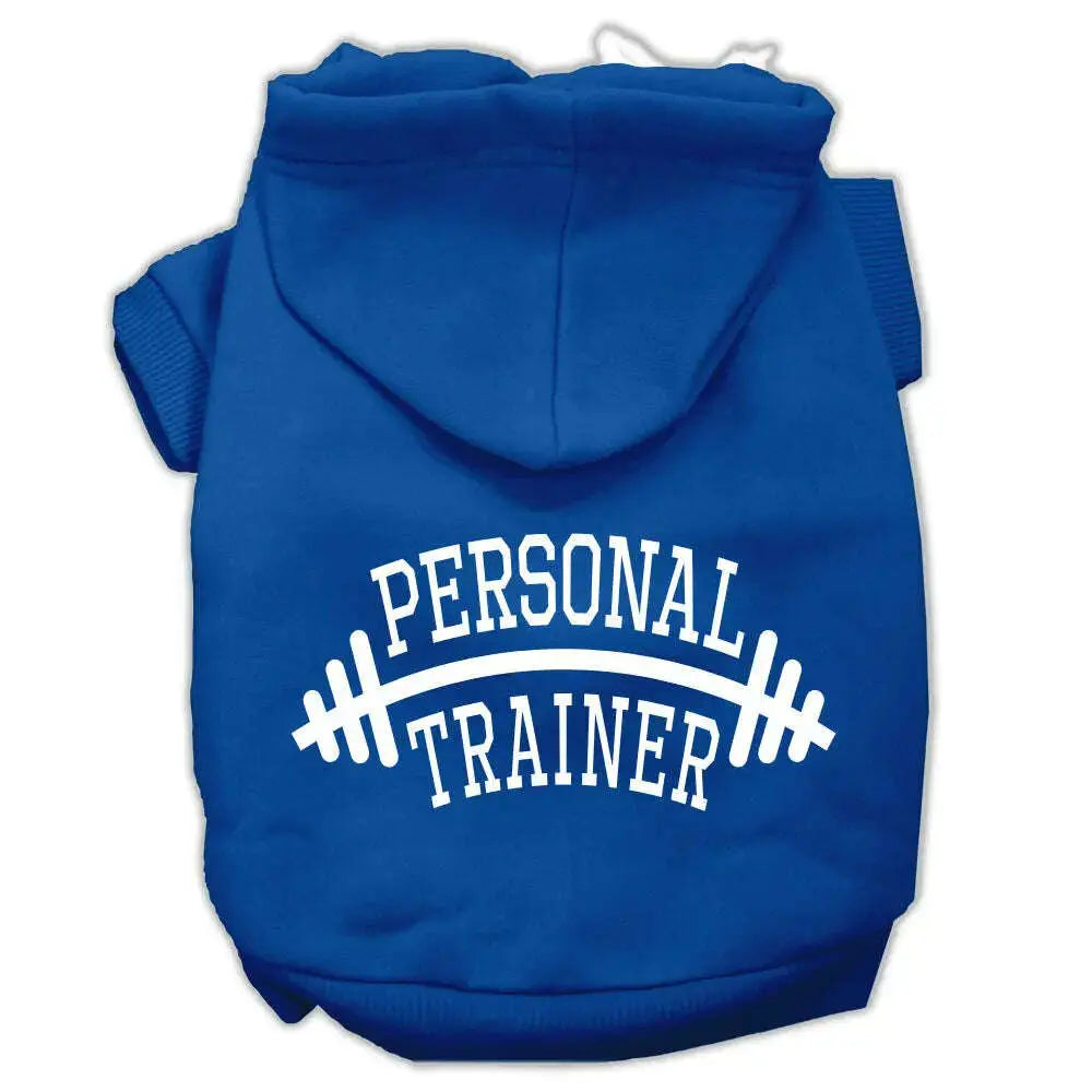 Personal-Trainer-Screen-Print-Pet-Hoodies-Blue-Size-Xxxl-GreatEagleInc-333738746