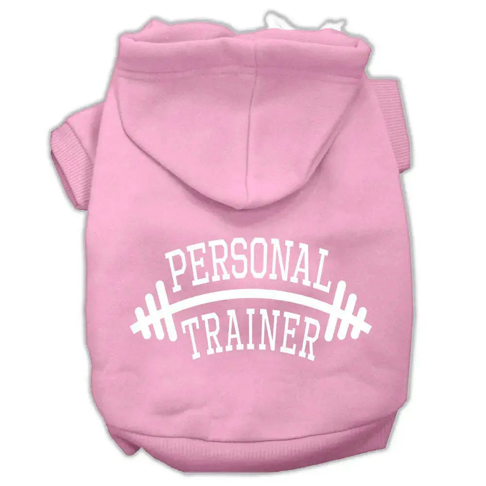 Personal-Trainer-Screen-Print-Pet-Hoodies-Light-Pink-Size-Xl-GreatEagleInc-333944789