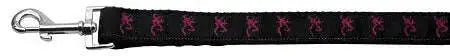 Pink-Deer-Nylon-Dog-Leash-5-8-Inch-Wide-4ft-Long-GreatEagleInc-318474718