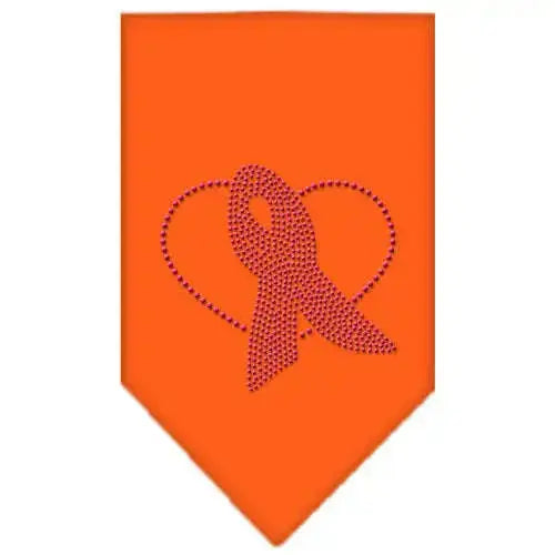 Pink-Ribbon-Rhinestone-Bandana-Orange-Large-GreatEagleInc-333880830