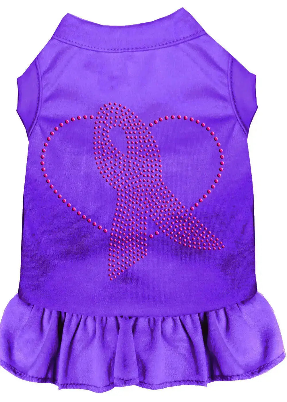 Pink-Ribbon-Rhinestone-Dress-Purple-Xl-GreatEagleInc-318608664