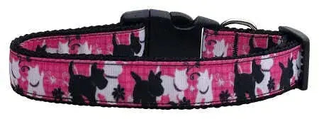 Plaid-Pups-Nylon-Ribbon-Collars-Large-GreatEagleInc-333776477