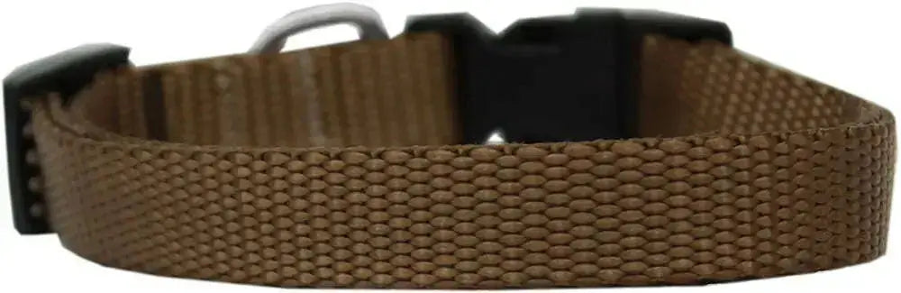 Plain-Nylon-Dog-Collar-Lg-Tan-GreatEagleInc-334301456