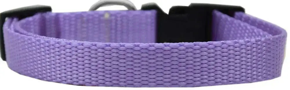 Plain-Nylon-Dog-Collar-Md-Lavender-GreatEagleInc-334264148