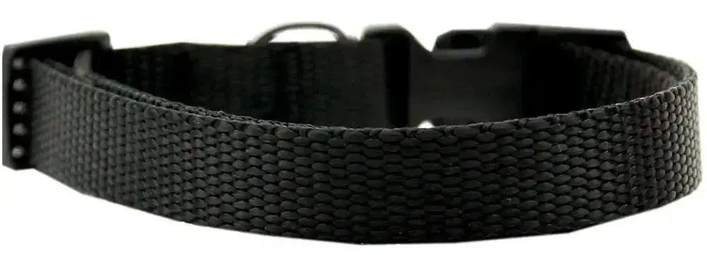 Plain-Nylon-Dog-Collar-Sm-Black-GreatEagleInc-334259154