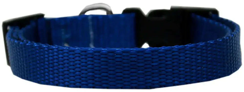 Plain-Nylon-Dog-Collar-Sm-Blue-GreatEagleInc-334259963