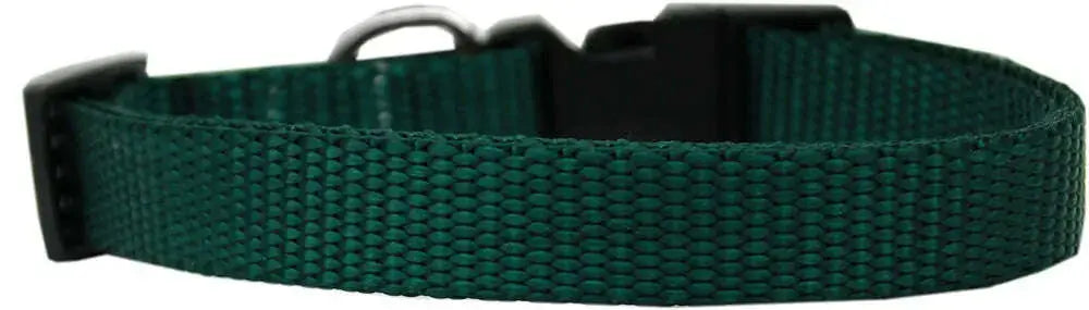 Plain-Nylon-Dog-Collar-Sm-Green-GreatEagleInc-334261012