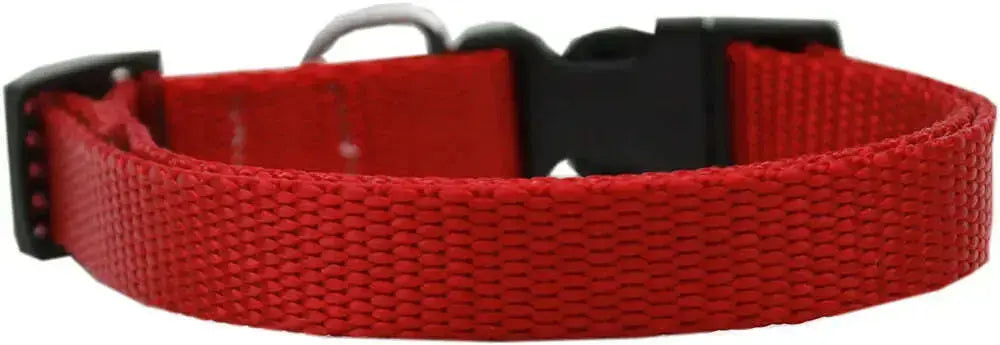Plain-Nylon-Dog-Collar-Xl-Red-GreatEagleInc-334324040