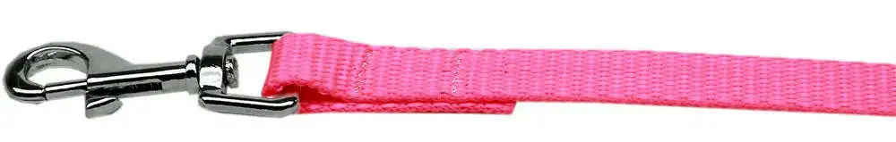 Plain-Nylon-Pet-Leash-1in-By-4ft-Hot-Pink-GreatEagleInc-334262311