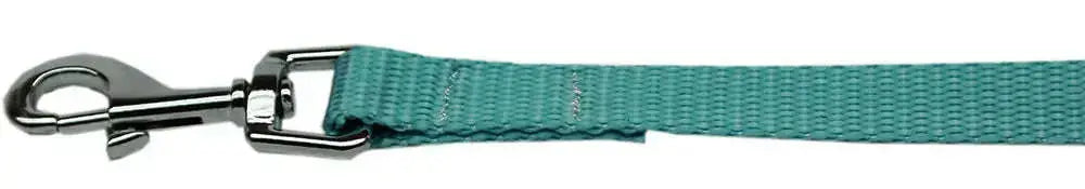 Plain-Nylon-Pet-Leash-1in-By-6ft-Ocean-Blue-GreatEagleInc-334264668