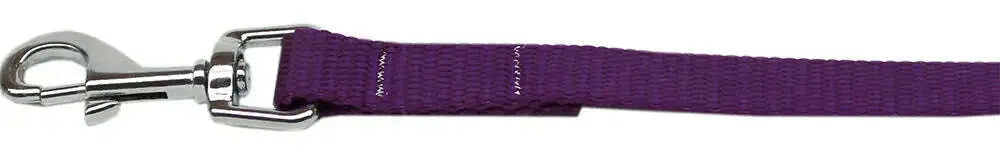 Plain-Nylon-Pet-Leash-3-8in-By-6ft-Purple-GreatEagleInc-334296188
