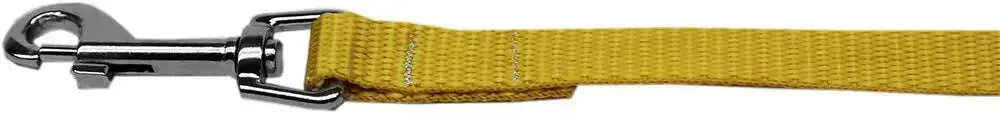 Plain-Nylon-Pet-Leash-5-8in-By-6ft-Golden-Yellow-GreatEagleInc-334302476