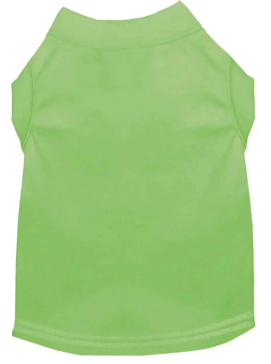 Plain-Pet-Shirts-Lime-Green-6x-GreatEagleInc-318673069