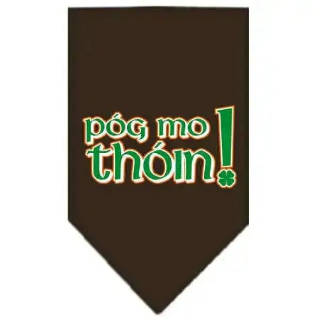 Pog-Mo-Thoin-Screen-Print-Bandana-Cocoa-Small-GreatEagleInc-319089646