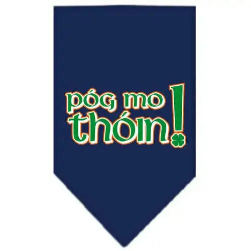 Pog-Mo-Thoin-Screen-Print-Bandana-Navy-Blue-Large-GreatEagleInc-333915824