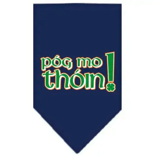 Pog-Mo-Thoin-Screen-Print-Bandana-Navy-Blue-Large-GreatEagleInc-333915824