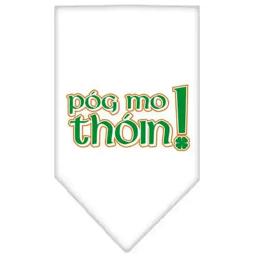 Pog-Mo-Thoin-Screen-Print-Bandana-White-Large-GreatEagleInc-319089956