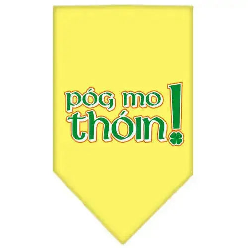 Pog-Mo-Thoin-Screen-Print-Bandana-Yellow-Large-GreatEagleInc-319089825