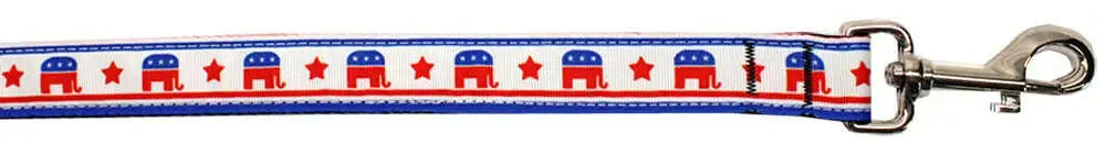 Political-Nylon-Republican-Pet-Leash-1in-By-4ft-GreatEagleInc-334326712