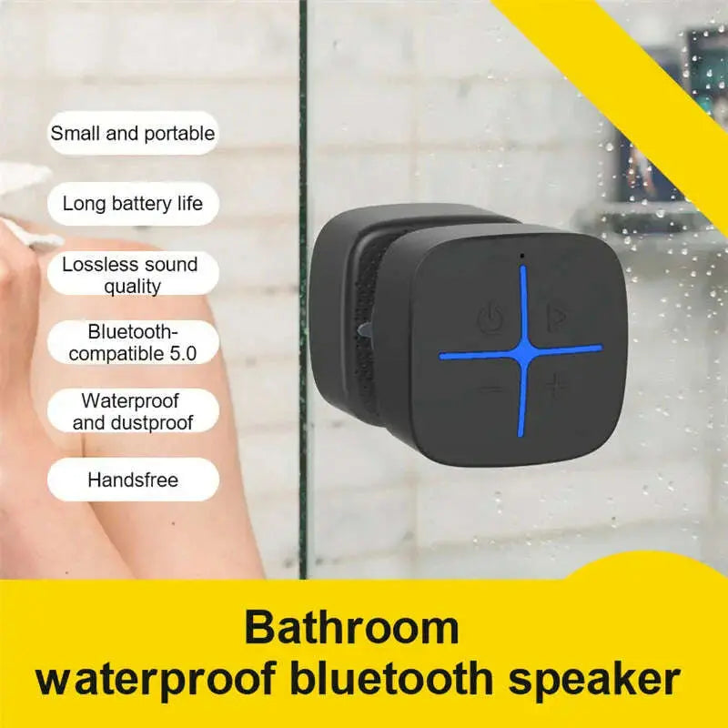 Portable-Bluetooth-Compatible-5.0-Speaker-Wireless-Shower-Player-Waterproof-Surround-Sound-System-Handsfree-GreatEagleInc-334106011