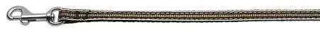Preppy-Stripes-Nylon-Ribbon-Collars-Brown-khaki-3-8-Wide-6ft-Lsh-GreatEagleInc-318897116