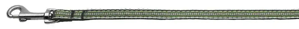 Preppy-Stripes-Nylon-Ribbon-Collars-Green-white-3-8-Wide-6ft-Lsh-GreatEagleInc-318897246