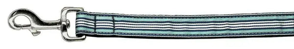 Preppy-Stripes-Nylon-Ribbon-Collars-Light-Blue-white-1-Wide-4ft-Lsh-GreatEagleInc-318762315