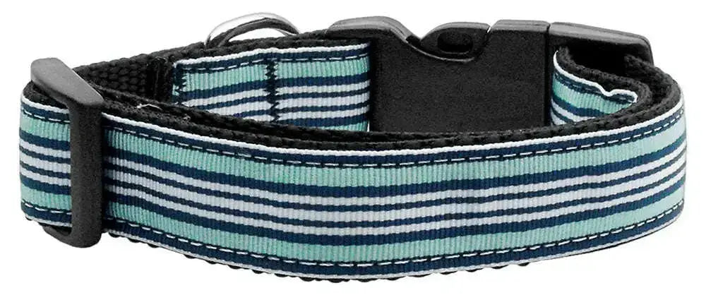 Preppy-Stripes-Nylon-Ribbon-Collars-Light-Blue-white-Sm-GreatEagleInc-318898419