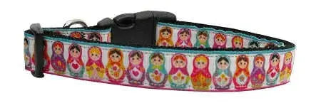 Pretty-Nesting-Dolls-Nylon-Dog-Collar-Xs-GreatEagleInc-318782281