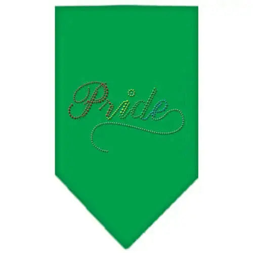 Pride-Rhinestone-Bandana-Emerald-Green-Small-GreatEagleInc-333940511
