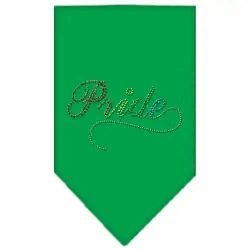Pride-Rhinestone-Bandana-Emerald-Green-Small-GreatEagleInc-333940511
