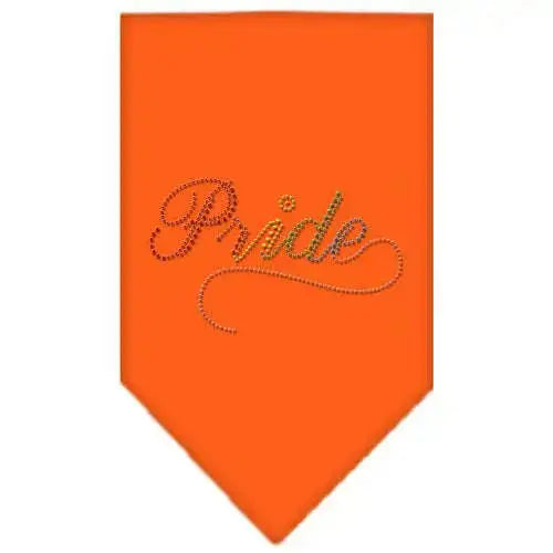 Pride-Rhinestone-Bandana-Orange-Small-GreatEagleInc-319121654