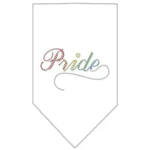Pride-Rhinestone-Bandana-White-Small-GreatEagleInc-319121485