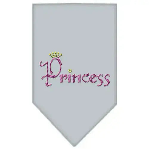 Princess-Rhinestone-Bandana-Grey-Large-GreatEagleInc-319120489