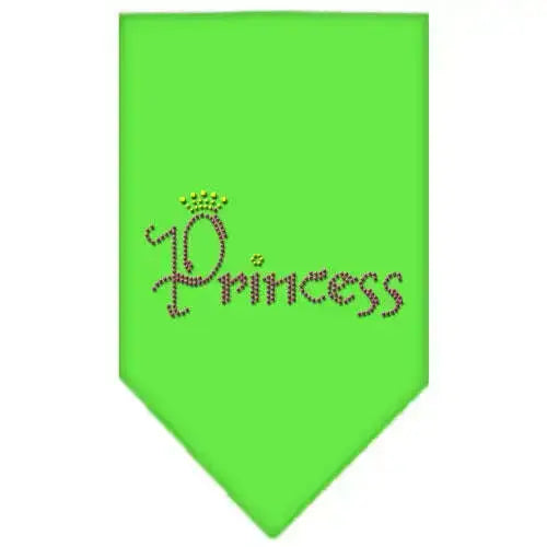 Princess-Rhinestone-Bandana-Lime-Green-Large-GreatEagleInc-319120368
