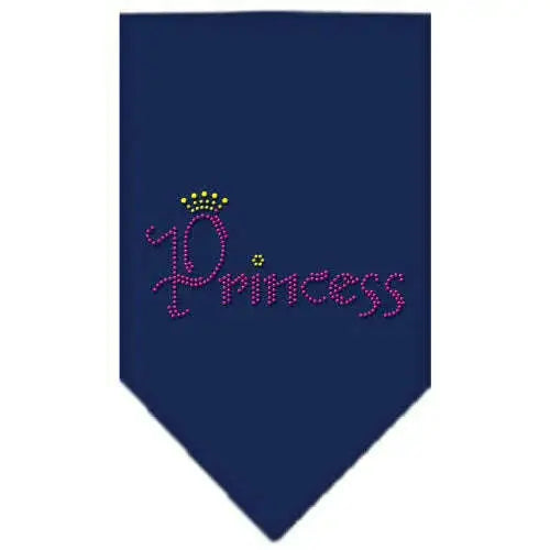 Princess-Rhinestone-Bandana-Navy-Blue-Small-GreatEagleInc-333787358