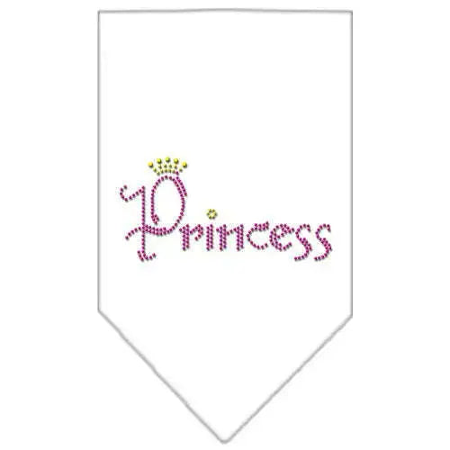 Princess-Rhinestone-Bandana-White-Large-GreatEagleInc-333787539