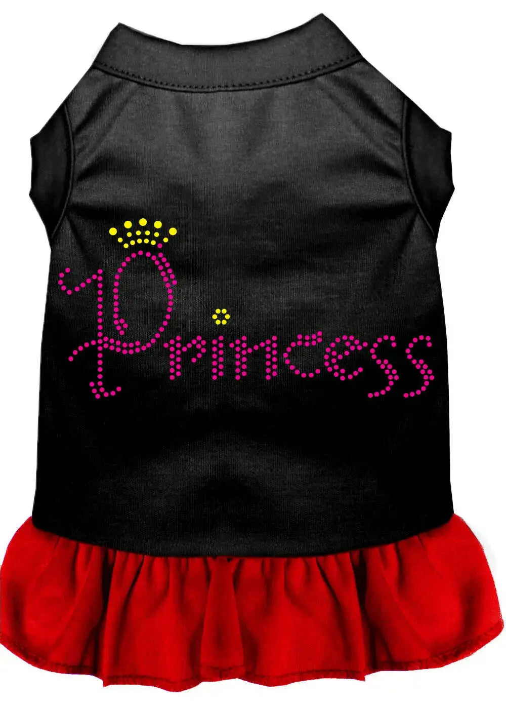 Princess-Rhinestone-Dress-Black-With-Red-Xxl-GreatEagleInc-333603241