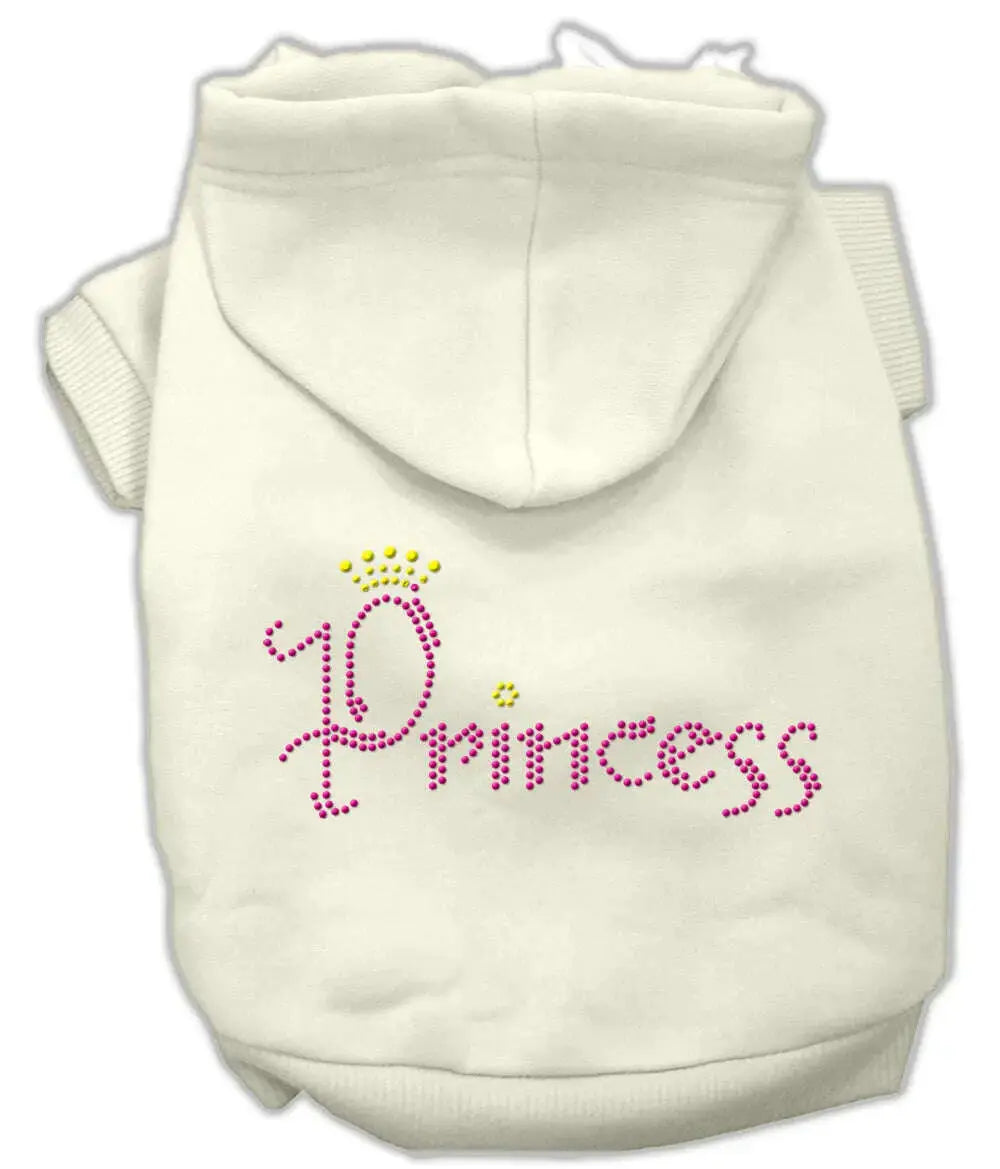 Princess-Rhinestone-Hoodies-Cream-L-GreatEagleInc-319585633