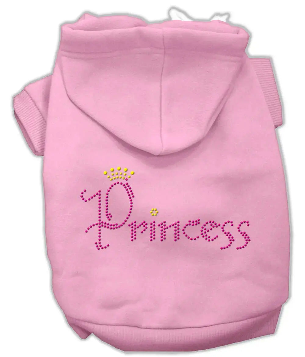 Princess-Rhinestone-Hoodies-Pink-M-GreatEagleInc-319584962