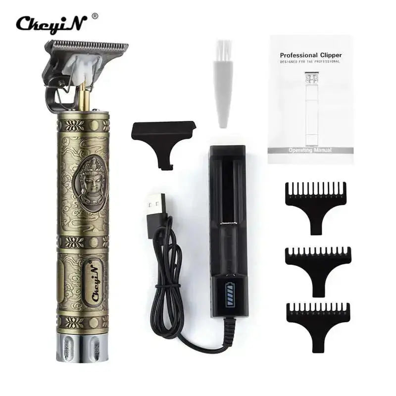 Professional-Rechargeable-Hair-Clipper-Barber-Carving-T-Outliner-Blade-Hairdressing-Hair-Trimmer-Buddha-Close-Cuttting-Charger-GreatEagleInc-318323699