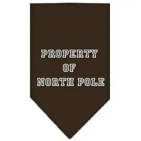 Property-Of-North-Pole-Screen-Print-Bandana-Cocoa-Small-GreatEagleInc-319831957